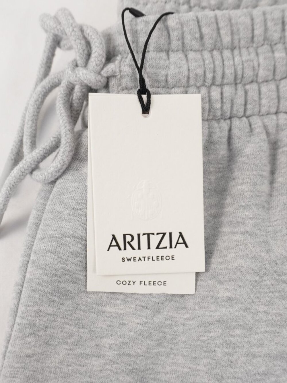 Aritzia Boyfriend Basic Wide Sweatpants In Heather Chrome Women's Size XS - NWT - Picture 9 of 11